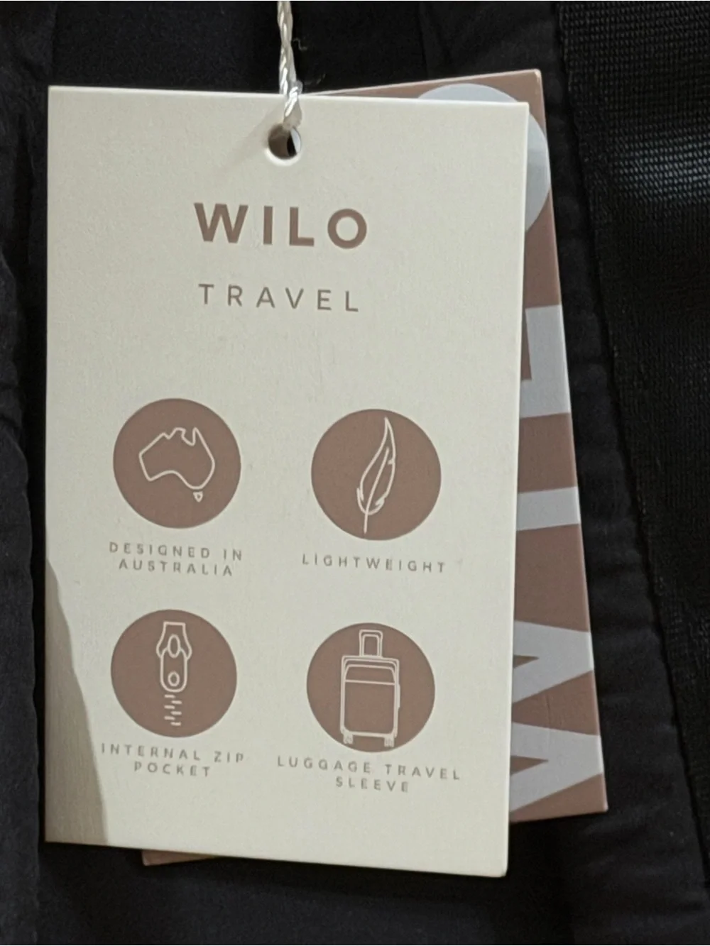 Wilo Black Quilted Men's Backpack